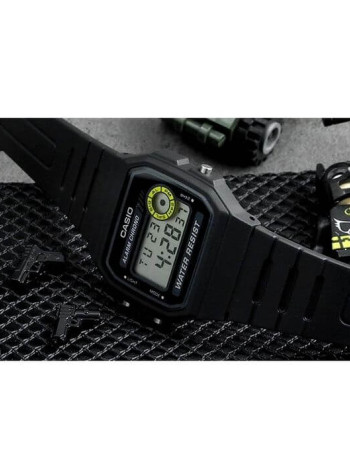 Casio – Montre homme sport digitale – Bracelet en caoutchouc noir – F-94WA-8DG Casio – Montre homme sport digitale – Bracelet en caoutchouc noir – F-94WA-8DG