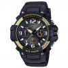 Casio – Chronographe sport pour homme – Noir/Doré – Étanche 10 BAR – MCW-100H-9A2V