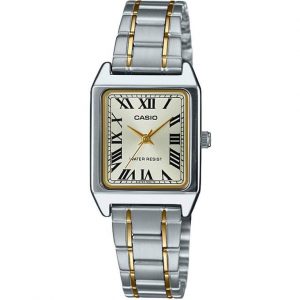 Casio – Femme Bicolore – Chiffres Romain – LTP-V007SG-9BUDF
