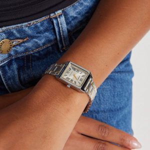 Casio – Femme Bicolore – Chiffres Romain – LTP-V007SG-9BUDF