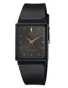 Casio – Montre classique – Cadran rectangulaire noir – Bracelet en silicone noir – MQ-38-1ADF Casio – Montre classique – Cadran rectangulaire noir – Bracelet en silicone noir – MQ-38-1ADF