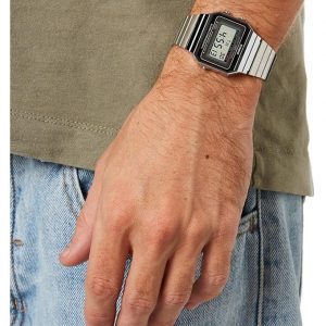 Casio – Montre Vintage Collection – Super Slim Case – Bracelet en acier – A700W-1ADF