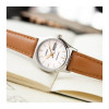Casio – Montre classique pour femmes – Dateur jours/mois – Bracelet cuir – LTP-V006L-7B2UDF