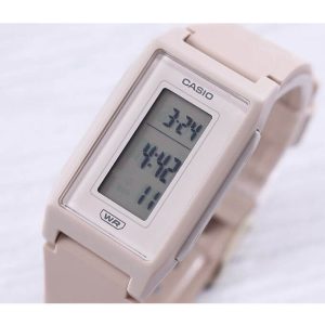Casio – Montre numérique fine et légère – Résistante à l’eau – LF-10WH-4DF