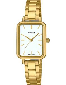 Casio – Montre pour femme – Style classique doré – Cadran blanc – LTP-V009G-7EUDF Casio – Montre pour femme – Style classique doré – Cadran blanc – LTP-V009G-7EUDF