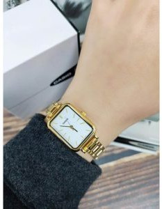 Casio – Montre pour femme – Style classique doré – Cadran blanc – LTP-V009G-7EUDF Casio – Montre pour femme – Style classique doré – Cadran blanc – LTP-V009G-7EUDF