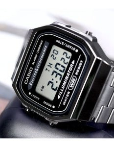 Casio – A168WGG-1ADF – Montre digitale noire Vintage Collection