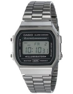 Casio – A168WGG-1ADF – Montre digitale noire Vintage Collection