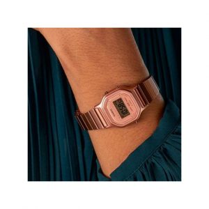 Casio – LA-11WR-5ADF – Montre digitale bronzée pour femme