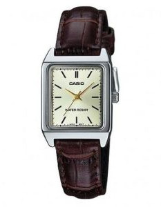 Casio – LTP-V007L-9EUDF – Montre femme carrée élégante