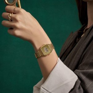 Casio – LA680WEGV-9A – Montre femme dorée élégante