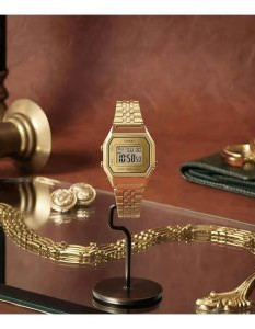 Casio – LA680WEGV-9A – Montre femme dorée élégante