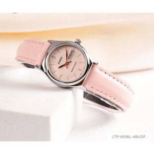 Casio – LTP-V006L-4BUDF – Montre femme élégante rose