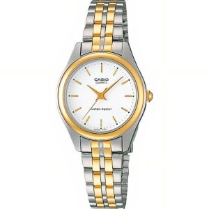 Casio – LTP-1129G-7ARDF – Montre femme bicolore classique