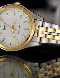 Casio – LTP-1129G-7ARDF – Montre femme bicolore classique