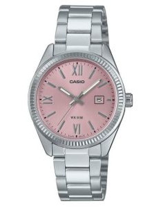 Casio – cadran sunray pour femmes avec dateur – Étanche 50 m – Tout en acier inoxydable – LTP-1302DD-4A1V