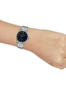 Casio – LTP-VT01D-1B – Montre femme classique