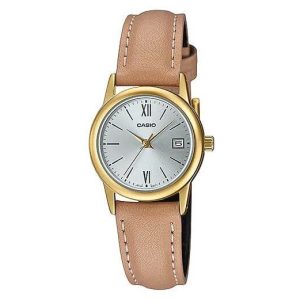 Casio – LTP-V002GL-7B3U – Montre femme classique en beige