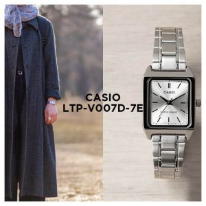 Casio – LTP-V007D-7E – Montre classique carrée pour femme
