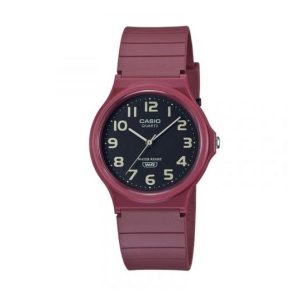 Casio – MQ-24UC-4BDF – Montre unisexe grenat et noire