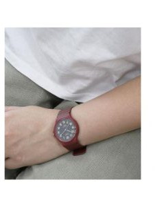 Casio – MQ-24UC-4BDF – Montre unisexe grenat et noire