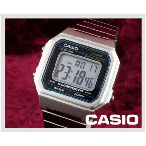 Casio – B650WD-1ADF – Montre digitale Vintage Collection argentée avec alarme