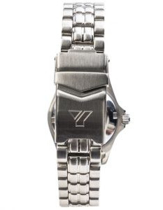 YEMA – YA164 – Montre femme argentée avec cadran noir et étanchéité 300 mètres