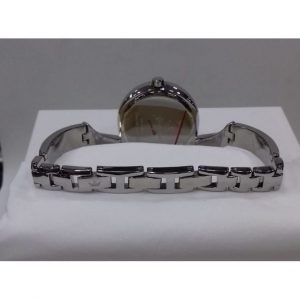 Yonger & Bresson – DMC1501/02 – Montre femme argentée avec cadran blanc et bracelet en acier argenté