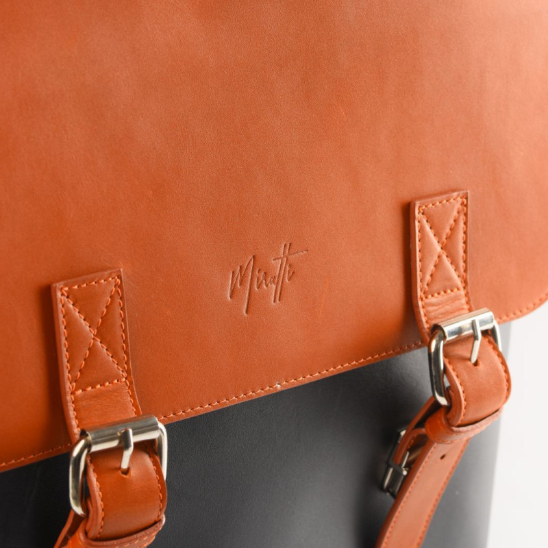 Mousafir Backpack Noir Grainé Business + Mousafir Backpack Noir Grainé Business +