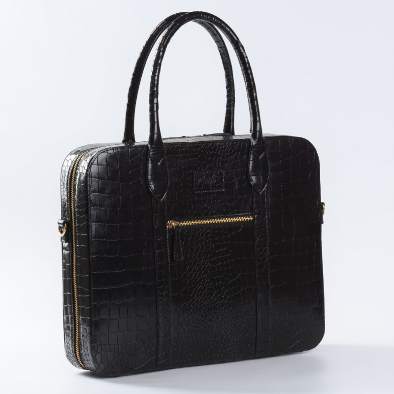 Anika Business Croco Noir Anika Business Croco Noir