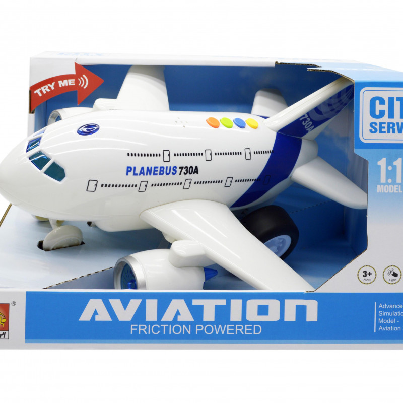 Avion Musical avec Lumières – Amusement et Magie pour les Enfants
