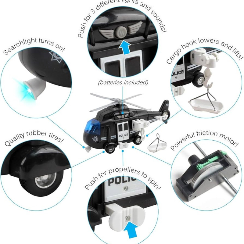 Hélicoptère de Police