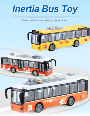 Autobus City Service avec Lumière et Son