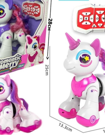 Licorne Interactif "Romantic Merry" avec Télécommande - Pour Enfants 3+