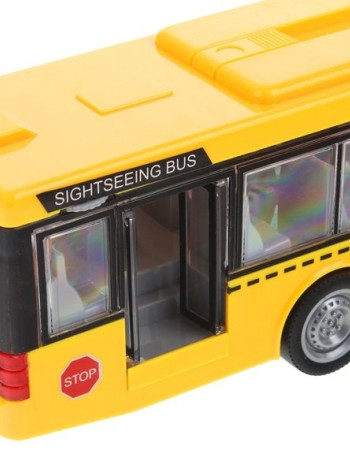 Bus Scolaire Interactif avec Lumières et Sons