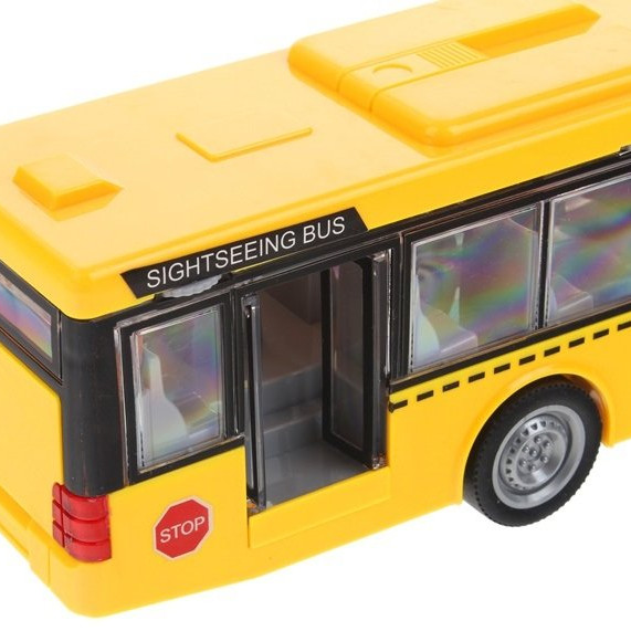 Bus Scolaire Interactif avec Lumières et Sons