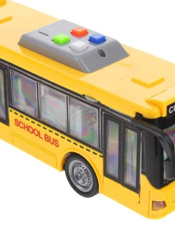 Bus Scolaire Interactif avec Lumières et Sons