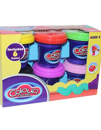 Coffret de Pâte à Modeler - 6 Pots de Couleurs