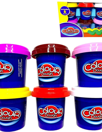 Coffret de Pâte à Modeler - 6 Pots de Couleurs