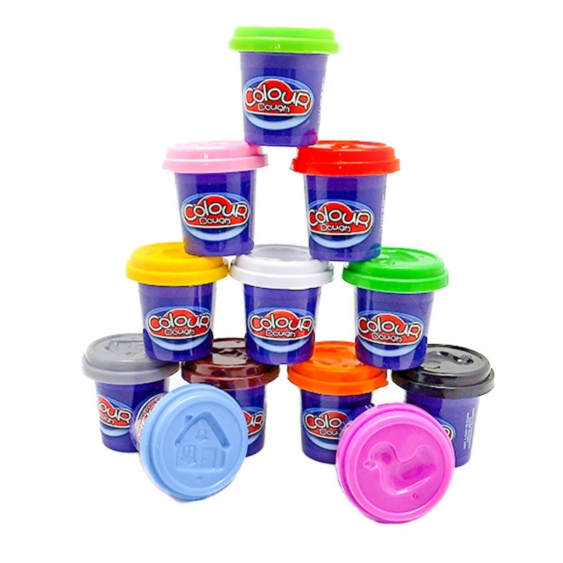 Coffret de Pâte à Modeler - 6 Pots de Couleurs