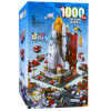 Kit de Construction Fusée - 1000 Pièces 