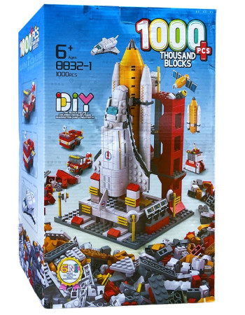 Kit de Construction Fusée - 1000 Pièces 