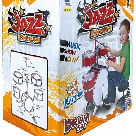 Batterie Jazz pour Enfants - 6 Pièces (Drum Set) Batterie Jazz pour Enfants - 6 Pièces (Drum Set)