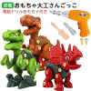 Kit de Montage Dinosaures Éducatif - avec Visseuse Électrique