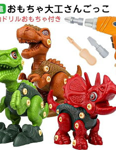 Kit de Montage Dinosaures Éducatif - avec Visseuse Électrique