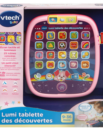 LUMI TABLETTE DES DÉCOUVERTES – VTECH (rose)