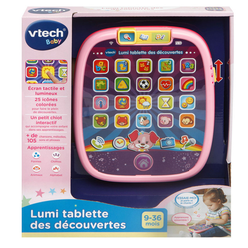 LUMI TABLETTE DES DÉCOUVERTES – VTECH (rose)