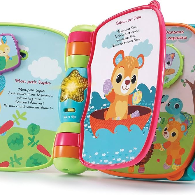 Super Livre Enchanté des Baby Loulous – Vtech (bleu)