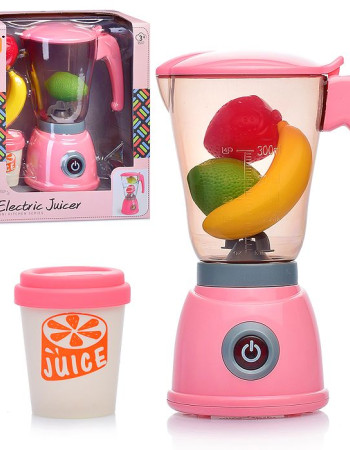 Mini Blender de Cuisine Électrique pour Enfants - Série Little Chef (rose)
