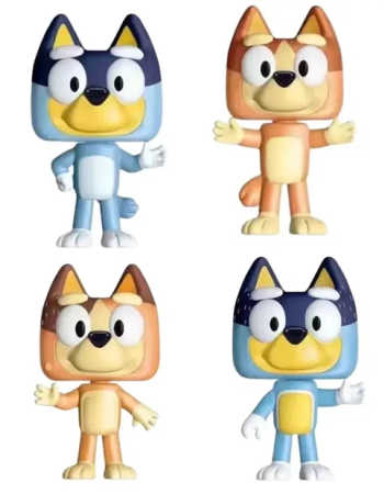 Pack Figurines Style POP - Bluey et sa Famille